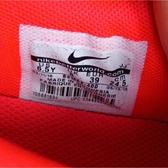 [24.5cm] NIKE Junior Running Training Sneakers - Picture 2 of 11